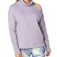 thumbnail image 1 of Calvin Klein Womens Mock Neck Cold Shoulder Top, 1 of 2