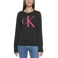 thumbnail image 1 of Calvin Klein Womens Monogram Logo Sweater, 1 of 2