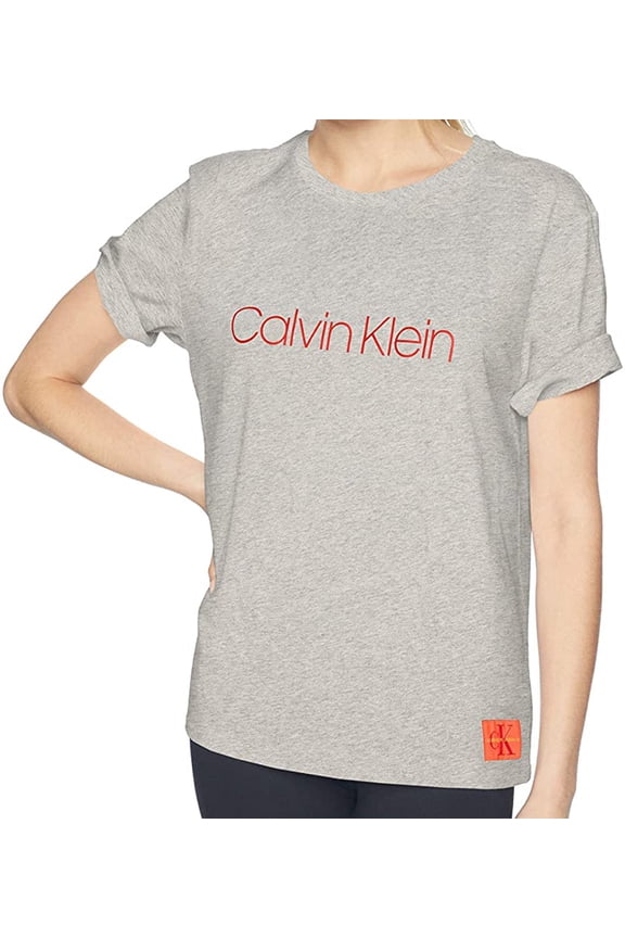 Womens Monogram Lounge Short Sleeve Crew Tee