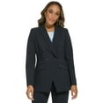 thumbnail image 1 of Women's Double-Breasted Blazer Navy 4, 1 of 2