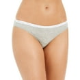 thumbnail image 1 of Calvin Klein Womens One Cotton Singles Bikini Underwear,Grey Heather,X-Small, 1 of 1