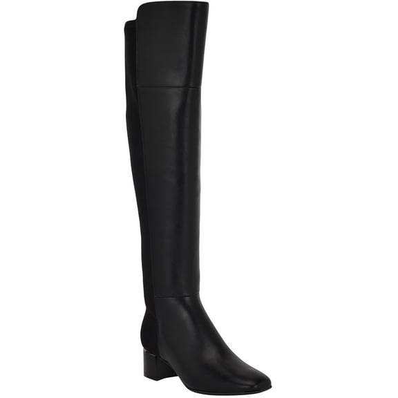 Calvin Klein Womens PEMMIE Solid  Over-The-Knee Boots