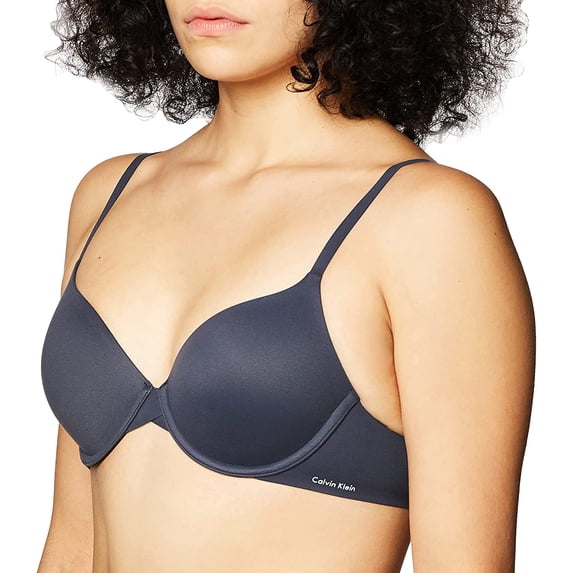 Calvin Klein Womens Perfectly Fit Lightly Lined Memory Touch T-Shirt Bra 32D Speakeasy