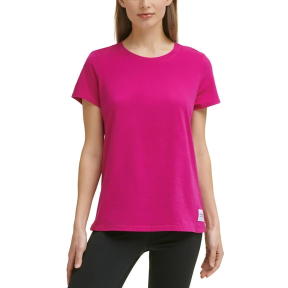 Calvin Klein Womens Performance Cotton T-Shirt,Melrose,Small