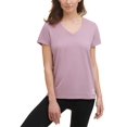thumbnail image 1 of Calvin Klein Womens Performance Cotton V-Neck T-Shirt, 1 of 1