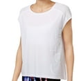 thumbnail image 1 of Calvin Klein Womens Performance Cropped Logo T-Shirt, 1 of 1
