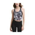 thumbnail image 1 of Calvin Klein Womens Performance Cropped Tie-Dyed Active Top Size Small Color Dolce, 1 of 2