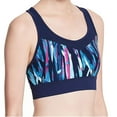 thumbnail image 1 of Calvin Klein Womens Performance Explosion Printed Medium Support Racerback Sport Bra, 1 of 2