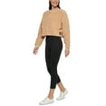 thumbnail image 1 of Calvin Klein Womens Performance Faux-Sherpa Cropped Pullover Top, 1 of 1