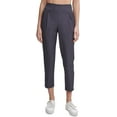 thumbnail image 1 of Calvin Klein Womens Performance Front Pleated Tapered Pants, 1 of 3