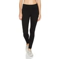 thumbnail image 1 of Calvin Klein Womens Performance High Foldover Waistband Full Length Leggings, 1 of 2