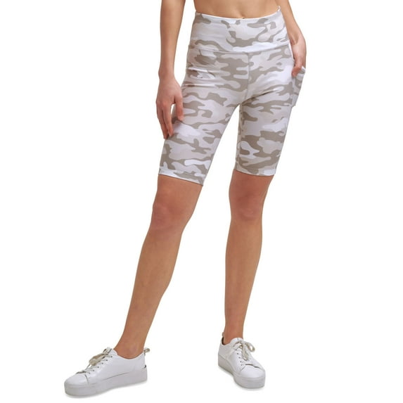 Calvin Klein Womens Performance High-Waist Bike Shorts