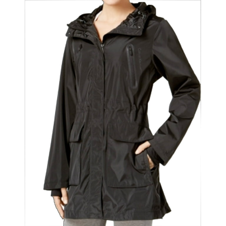 Calvin Klein Womens Performance Hooded Jacket Walmart