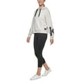 thumbnail image 1 of Calvin Klein Womens Performance Jumbo-Logo Fleece Hoodie,Cortado Heather,XX-Large, 1 of 1