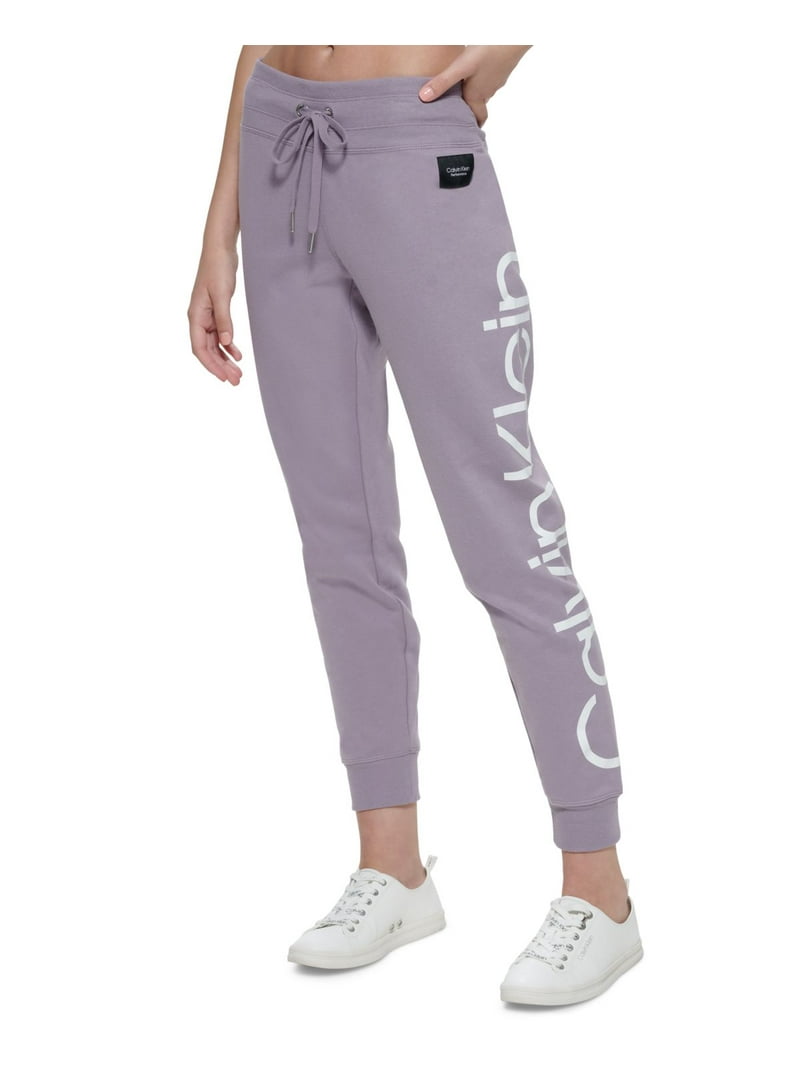 Calvin Klein Womens Performance Jumbo Logo Jogger Pants - Walmart.com