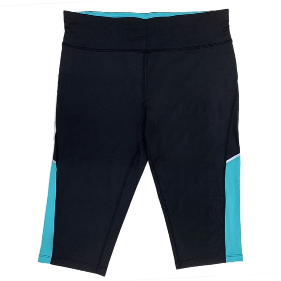 Calvin Klein Womens Performance Over The Knee Capri Pants;L