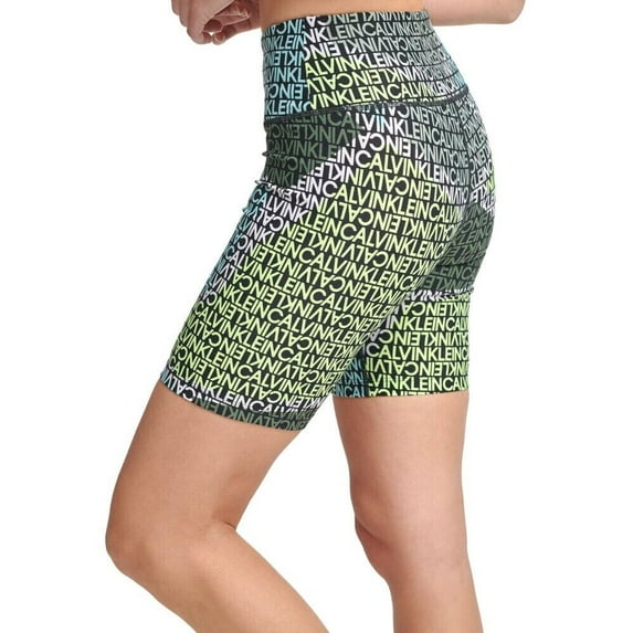 Calvin Klein Womens Performance Printed Bike Shorts