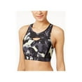 thumbnail image 1 of Calvin Klein Womens Performance Printed Racerback Mid Impact Sports Bra, 1 of 1