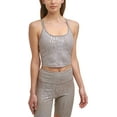 thumbnail image 1 of Calvin Klein Womens Performance Printed Strappy-Back Tank Top, 1 of 2