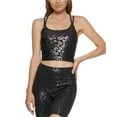 thumbnail image 1 of Calvin Klein Womens Performance Printed Strappy Back Tank Top, 1 of 1