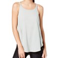 thumbnail image 1 of Calvin Klein Womens Performance Racerback Split Hem Tank Top, 1 of 1