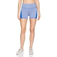 thumbnail image 1 of Calvin Klein Womens Performance Storm Strip High Waist Colorblock Shorts;L, 1 of 2