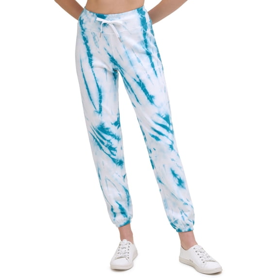 Calvin Klein Womens Performance Tie Dyed Jogger Pants