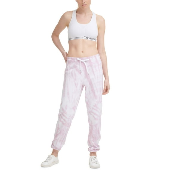 Calvin Klein Womens Performance Tie Dyed Jogger Pants