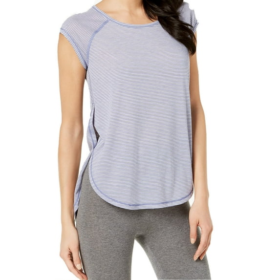 Calvin Klein Womens Performance V Back Open Sides T-Shirt