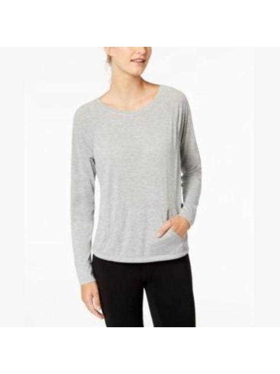 Womens Performance V-Back Top,Peral Grey Heather,L