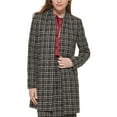 thumbnail image 1 of Calvin Klein Petite Long Tweed Open Front Blazer Black Multi 2P, 1 of 2
