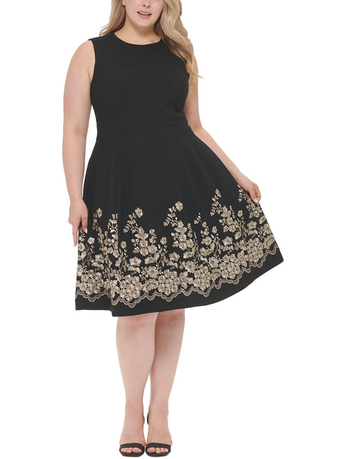 Cocktail and party calvin klein plus size dresses on sale