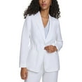 thumbnail image 1 of Calvin Klein Womens Plus Linen Suit Separate One-Button Blazer, 1 of 1