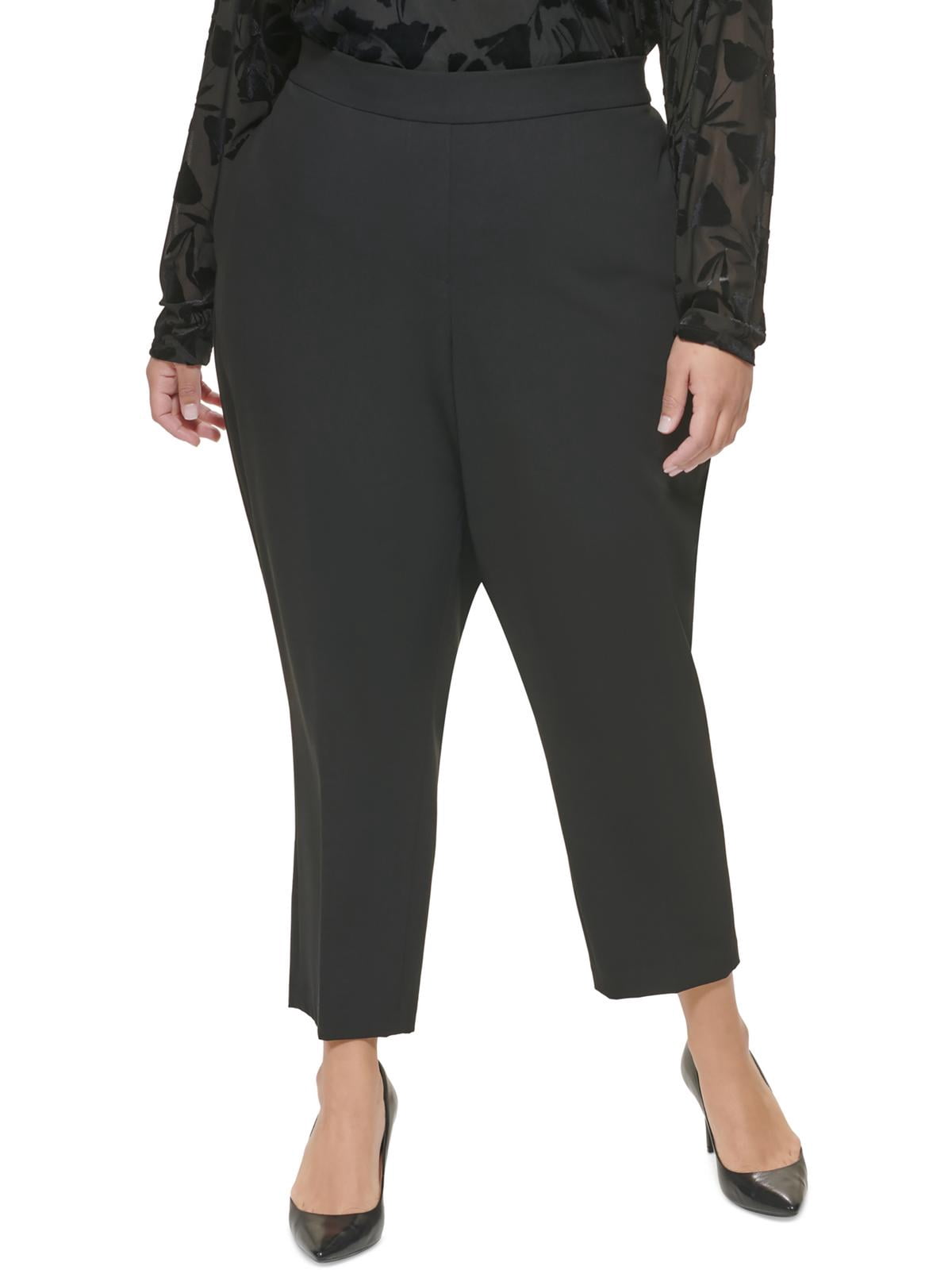calvin klein black dress pants womens Wide Leg High Waist 10 at Amazon Women's Clothing store 3% Elastane. Calvin Klein Women's Whitney Mid-Rise