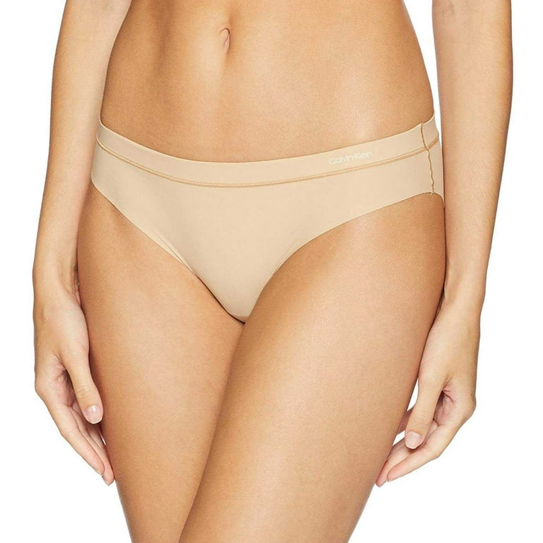 Hanes Premium Women's 4pk Bikini Underwear Briefs - Beige/pink