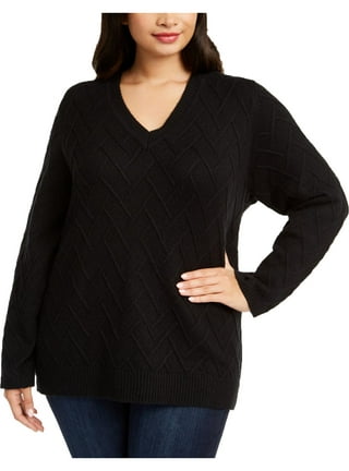 Calvin klein womens plus 2025 size sweaters