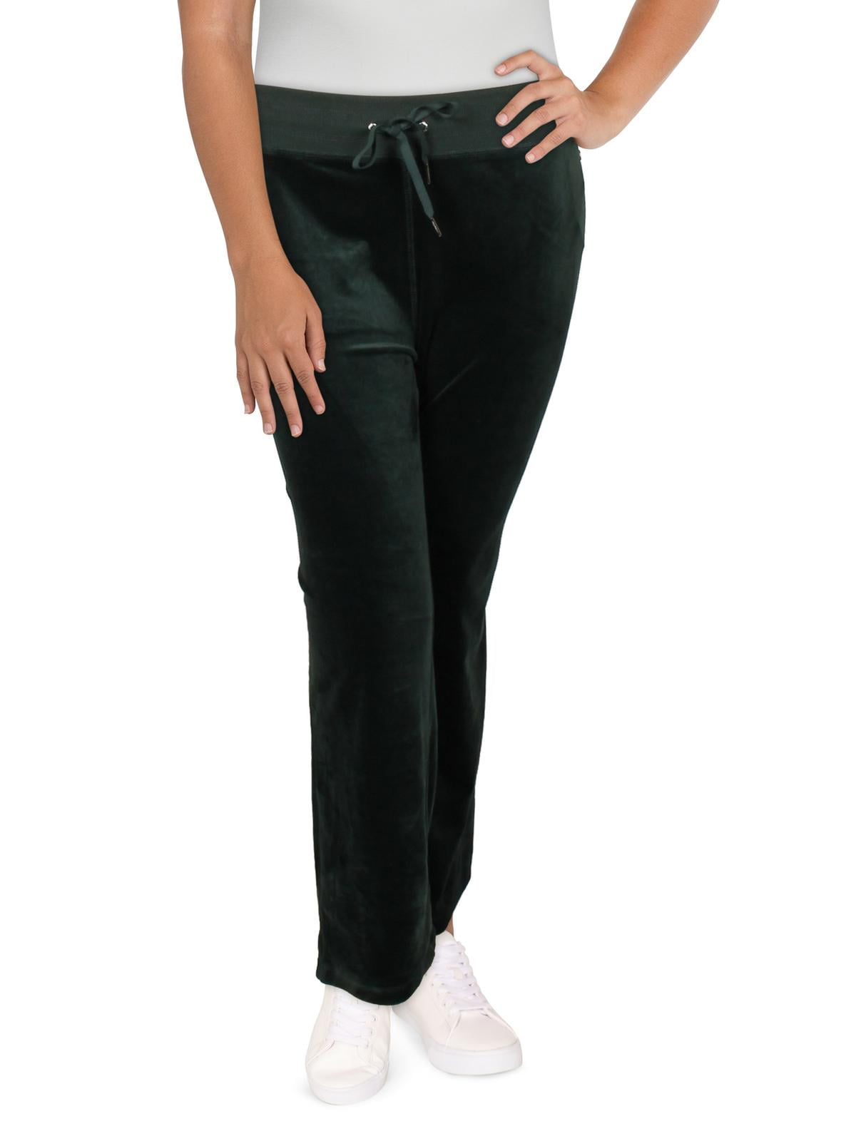Calvin klein black velvet pants best sale