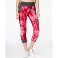 thumbnail image 1 of Calvin Klein Womens Printed Compression Cropped Leggings;L, 1 of 1