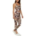 thumbnail image 1 of Calvin Klein Womens Printed Racerback Cropped Tank Top Size Small, 1 of 3