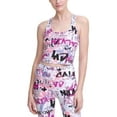 thumbnail image 1 of Calvin Klein Womens Printed Racerback Cropped Tank Top White Size XS MSRP $50, 1 of 1