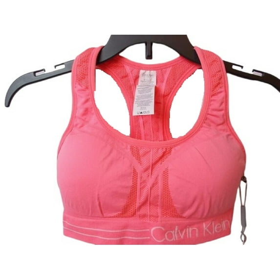 Calvin Klein Womens Racerback Sports Bra