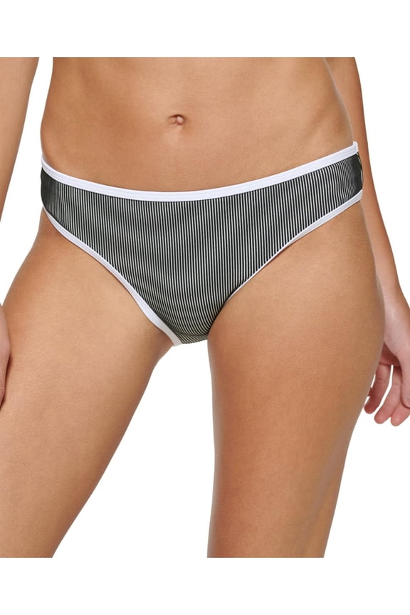 Womens Ribbed Bikini Swim Bottom Separates