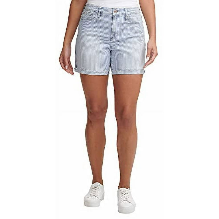 Stripe Cuffed Shorts Stripe Cuffed Shorts