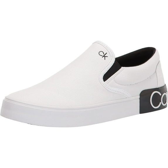 Calvin Klein Womens Ryor Sneaker 13 White