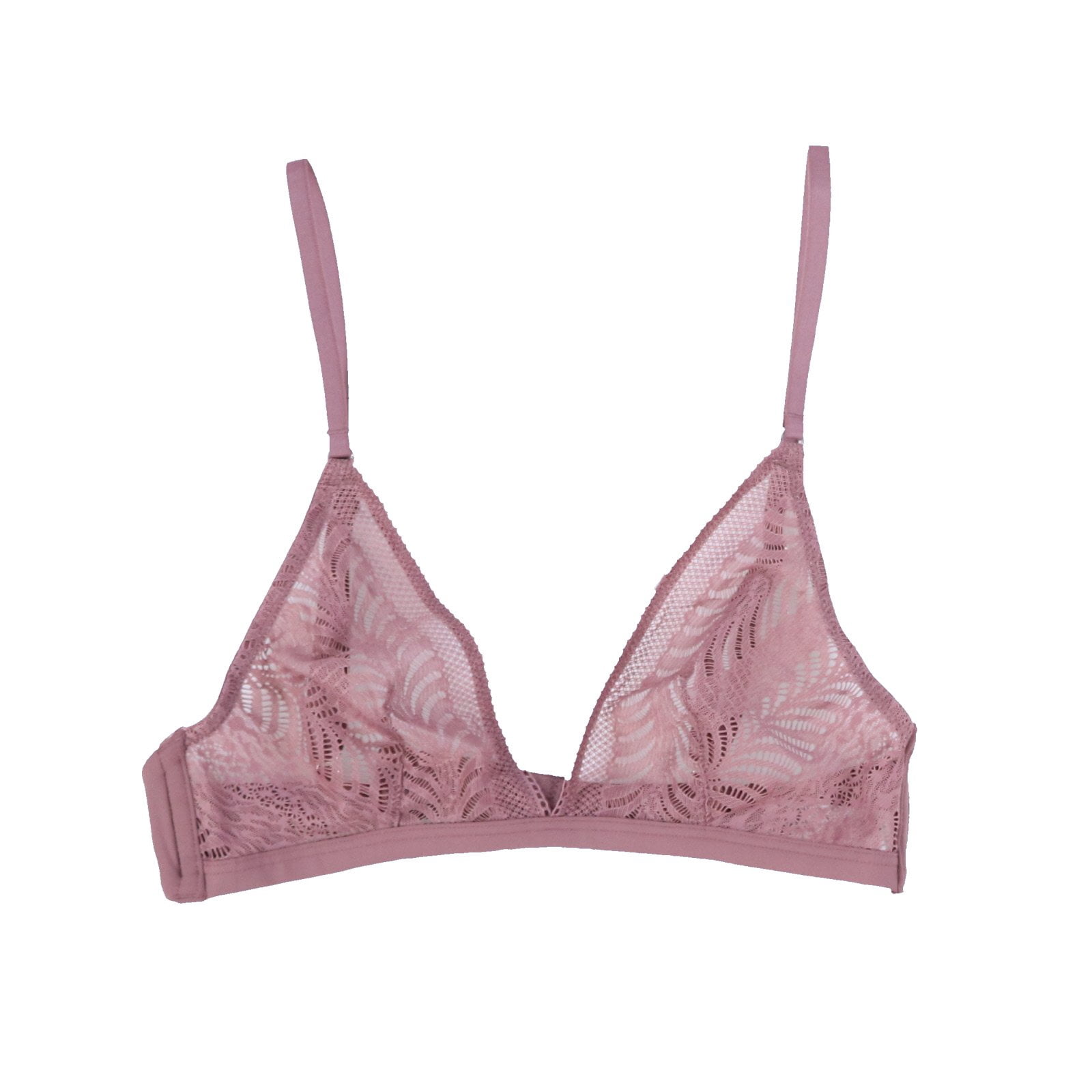 Calvin Klein Womens Sculpt Lace Unlined Triangle Bralette Comfort 