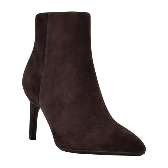 Calvin Klein Womens Senly Suede Ankle Boots
