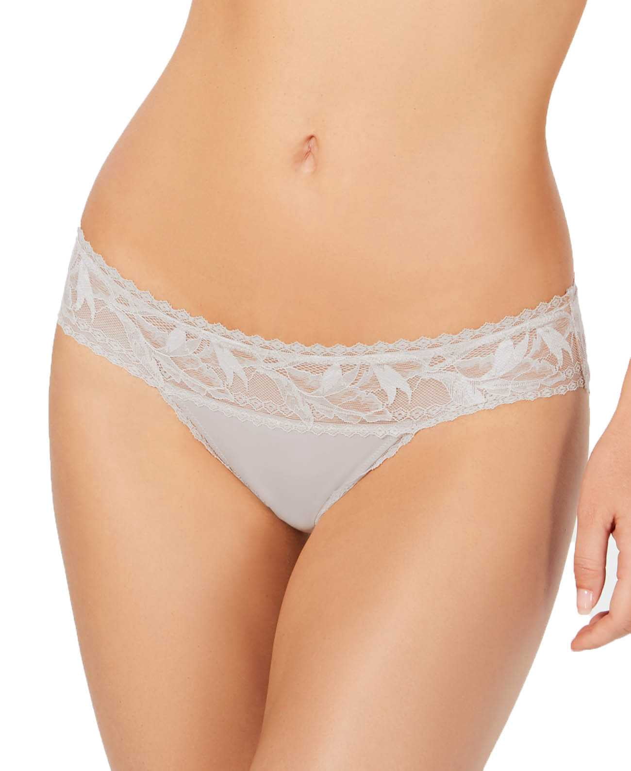 Calvin Klein Womens Sexy Underwear Bikini Panty Gray XL - Walmart.com