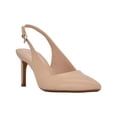 thumbnail image 1 of Calvin Klein Womens Silvia Suede Pointed Toe Slingback Heels, 1 of 1