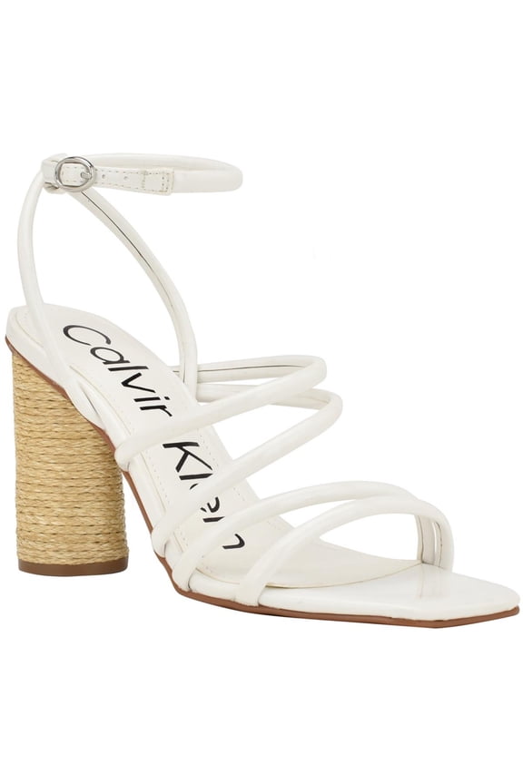 Womens Sizzle Patent Ankle Strap Heels