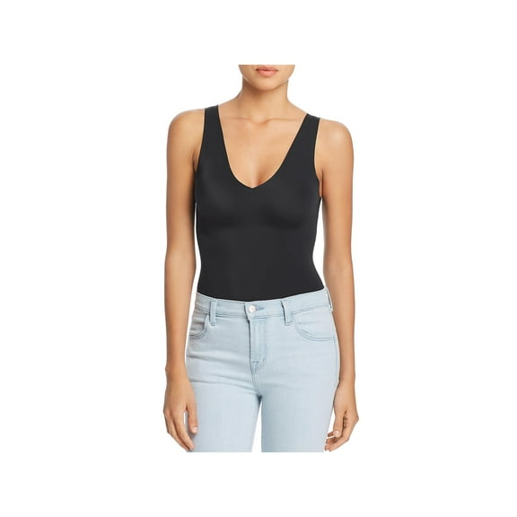 Calvin Klein Womens Slimming Seamless Bodysuit Black S